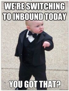 inbound marketing meme